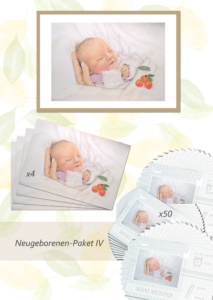 Inga Prasse Paket 4 Neugeborene Gemälde